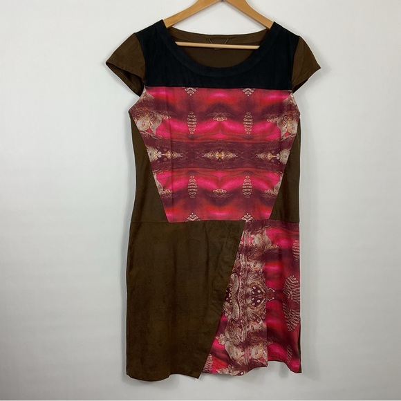 Custo Barcelona Cap Sleeve Dress Size 3 US M - Picture 1 of 7